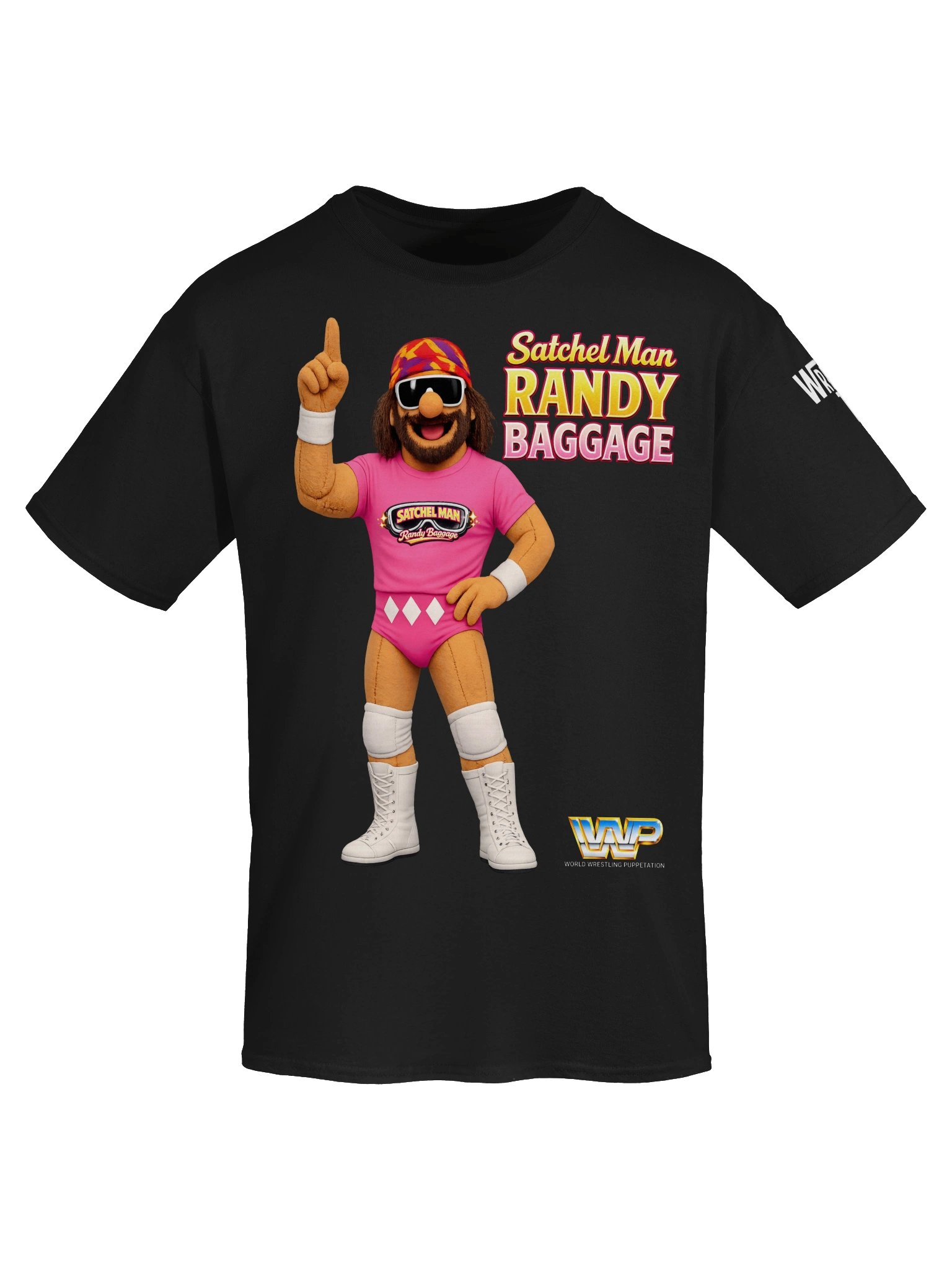 Satchel Man Randy Baggage Tee V2 w/ Sleeve print product image (6)