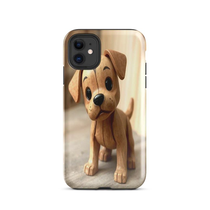 Artisan Wooden Puppy Figurine product image (24)
