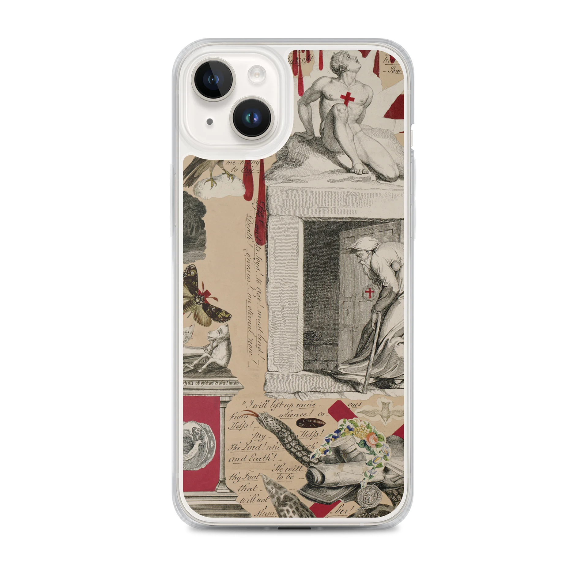 Victorian Blood Book. iPhone® MagSafe® Clear Case product image (1)