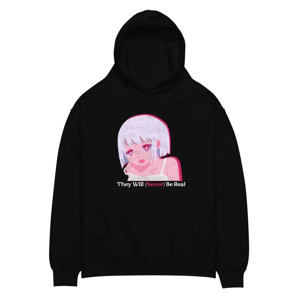 Serene Smile Oversized Hoodie product image (2)