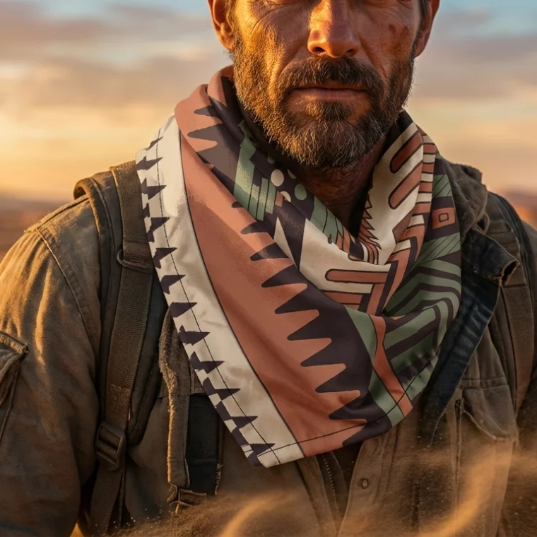 Nomad Scarf (Bandana) – Mexican Symmetry Edition 01 product image (5)
