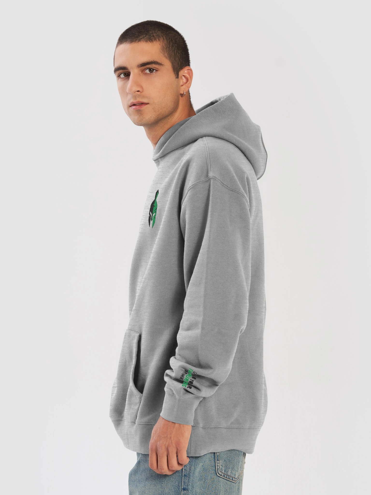 Premium Oversized Hoodie Logo Embroidered product image (7)