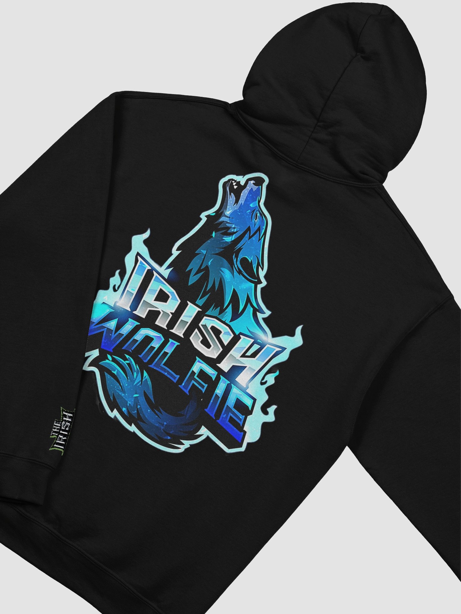 Official Irish Wolfie Printed and Embroidered Hoody product image (4)
