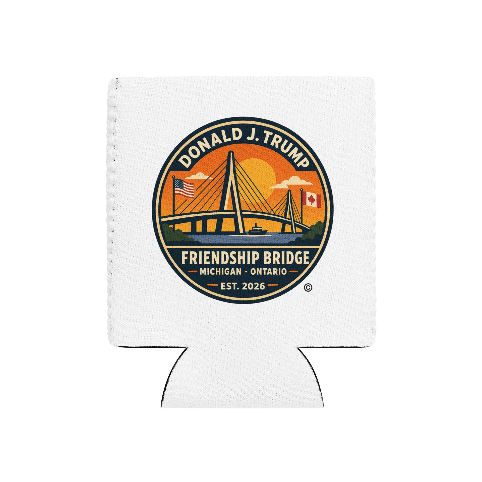 Coozie Can Cooler - Donald J. Trump Friendship Bridge™ product image (1)