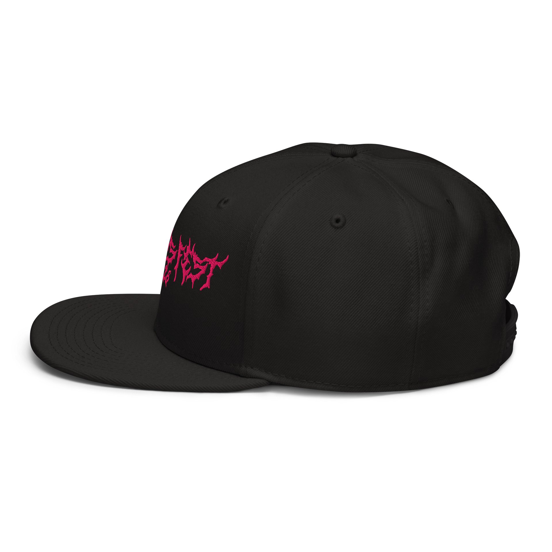 Nvmeless Fest 2026 Wool Snapback Hat product image (7)