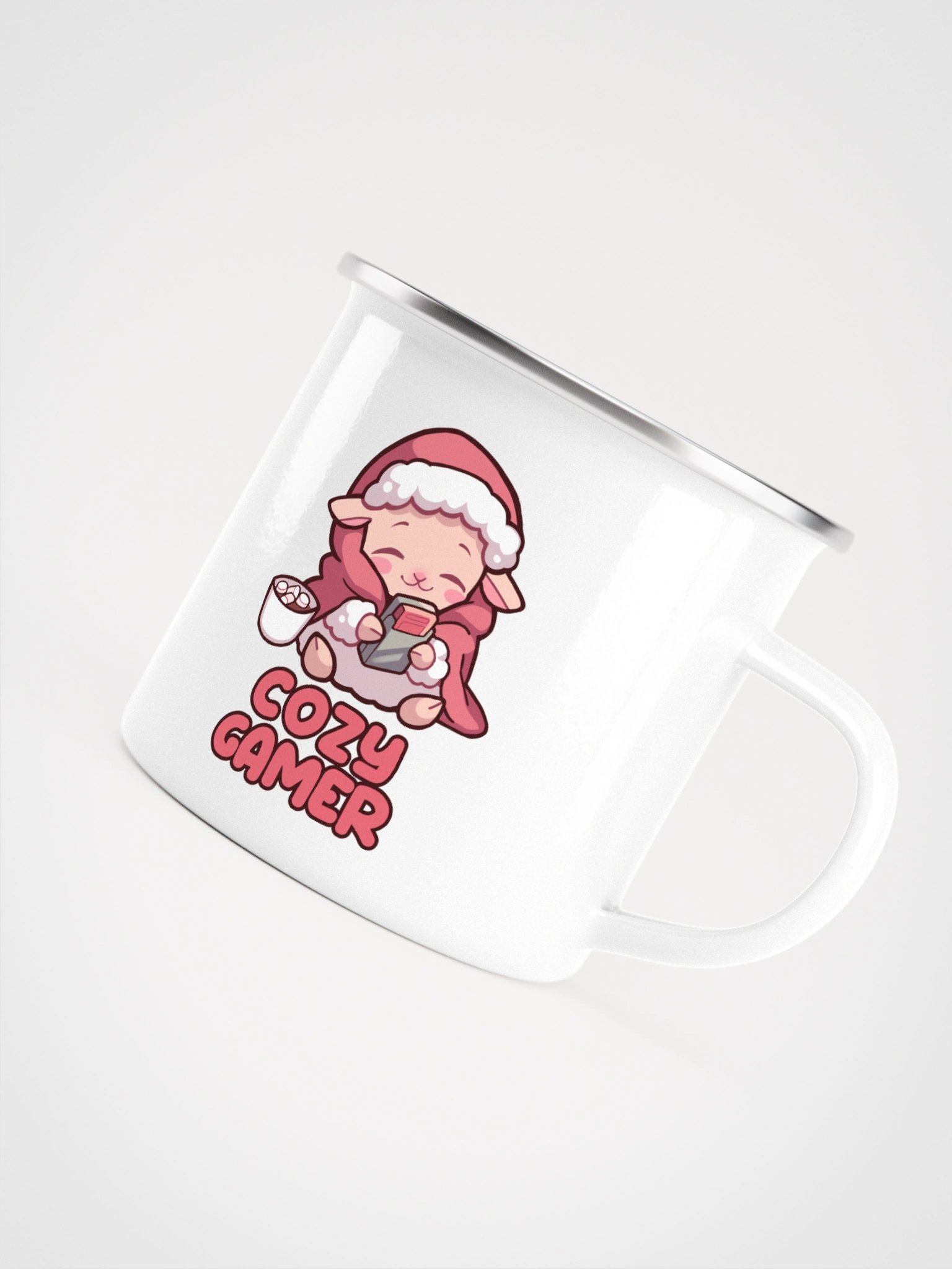 Cozy Gamer Enamel Mug product image (5)