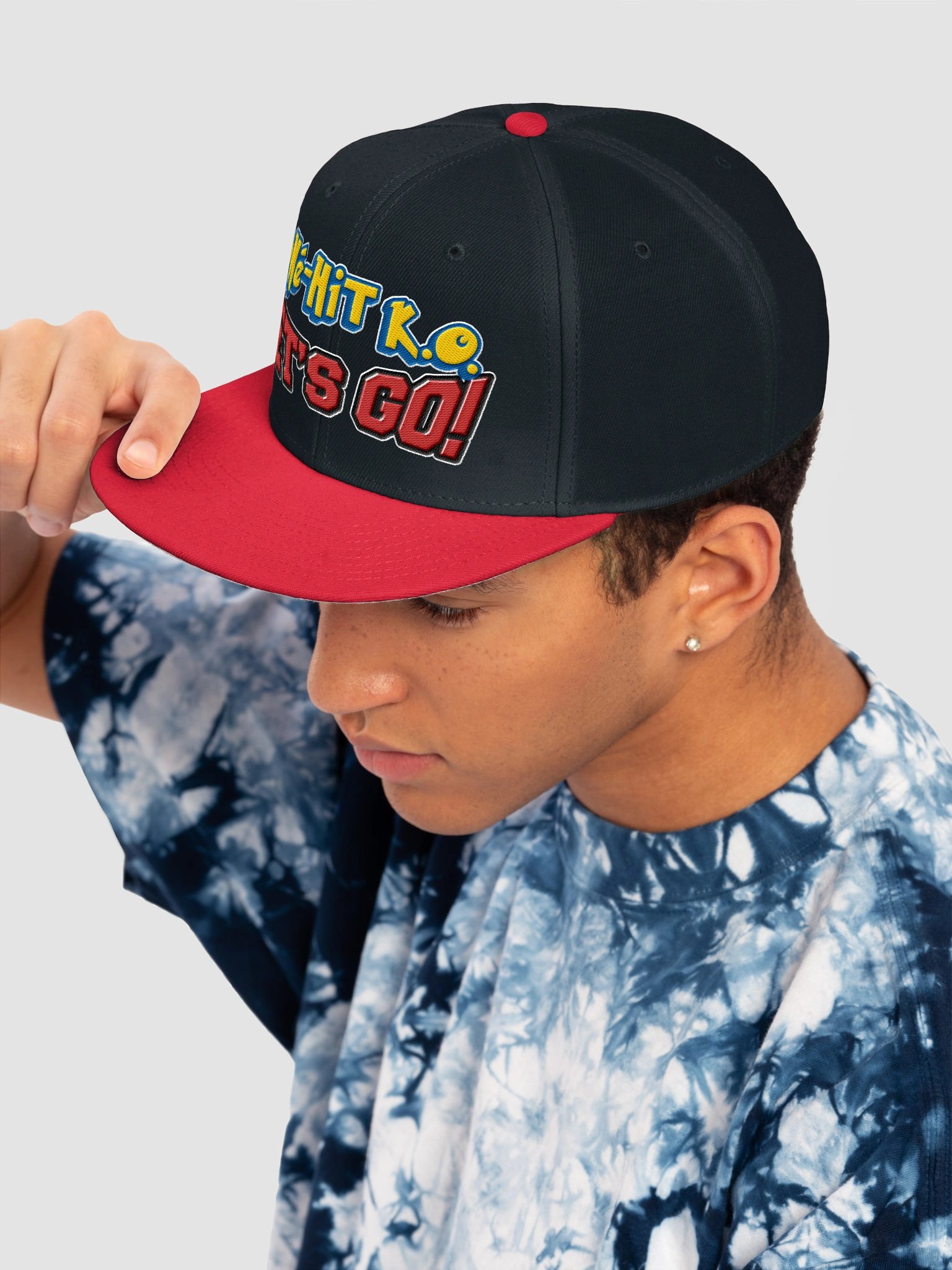 One-Hit K.O. Let's Go! - Otto Wool Blend Snapback Cap product image (13)