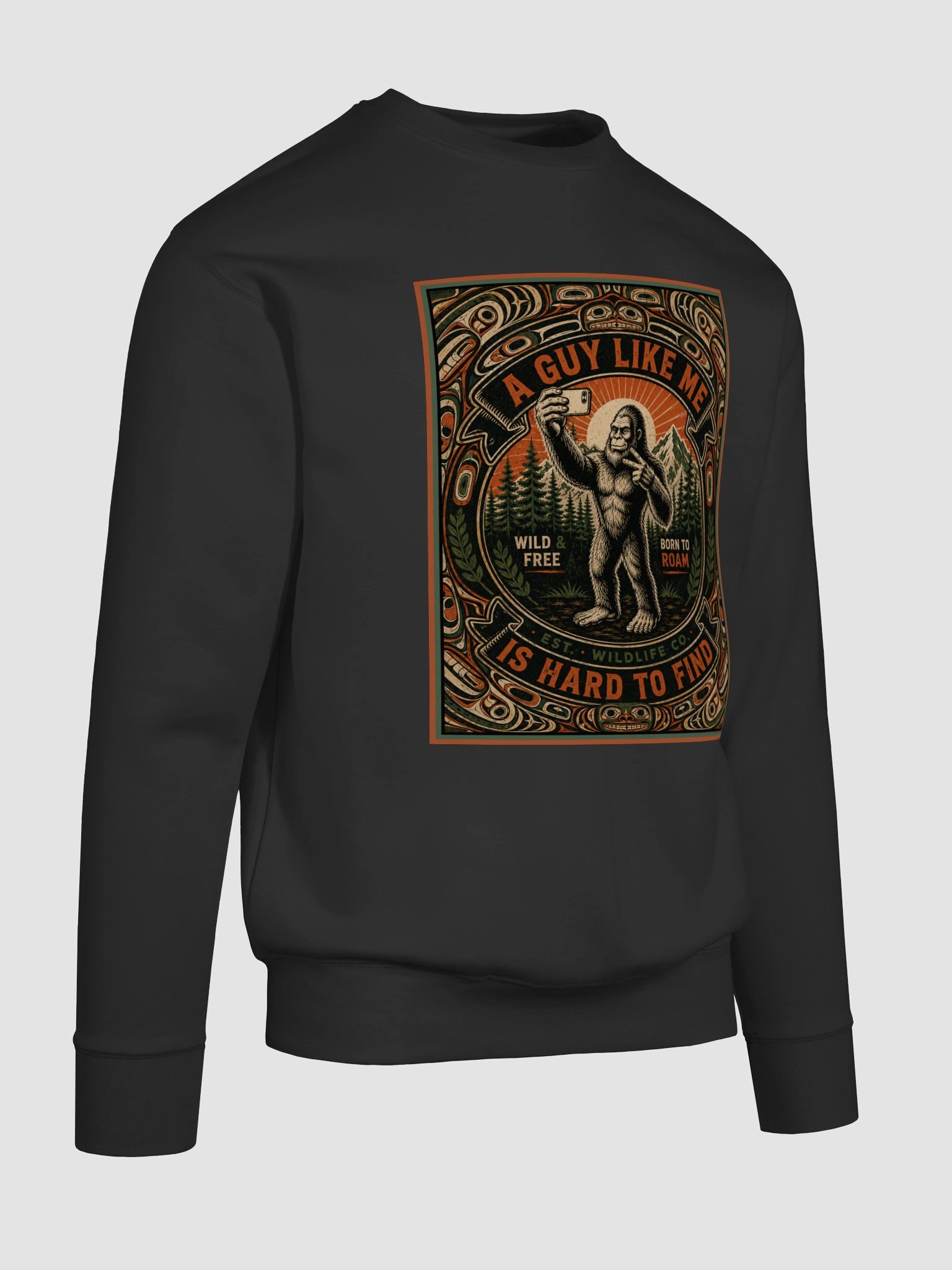 "A GUY LIKE ME IS HARD TO FIND" premium cotton sweatshirt product image (5)