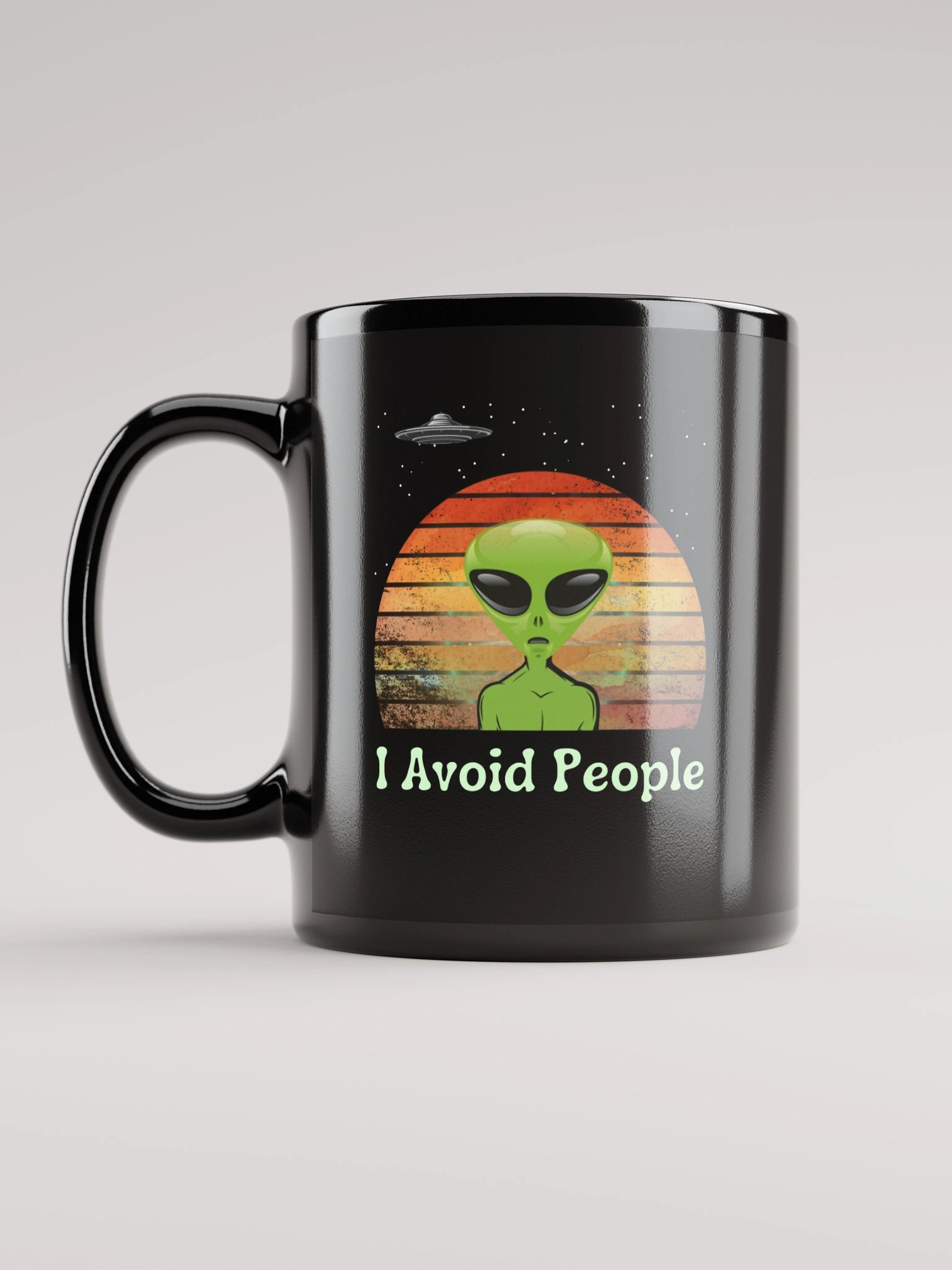 Alien Mug – "I Avoid People" product image (12)