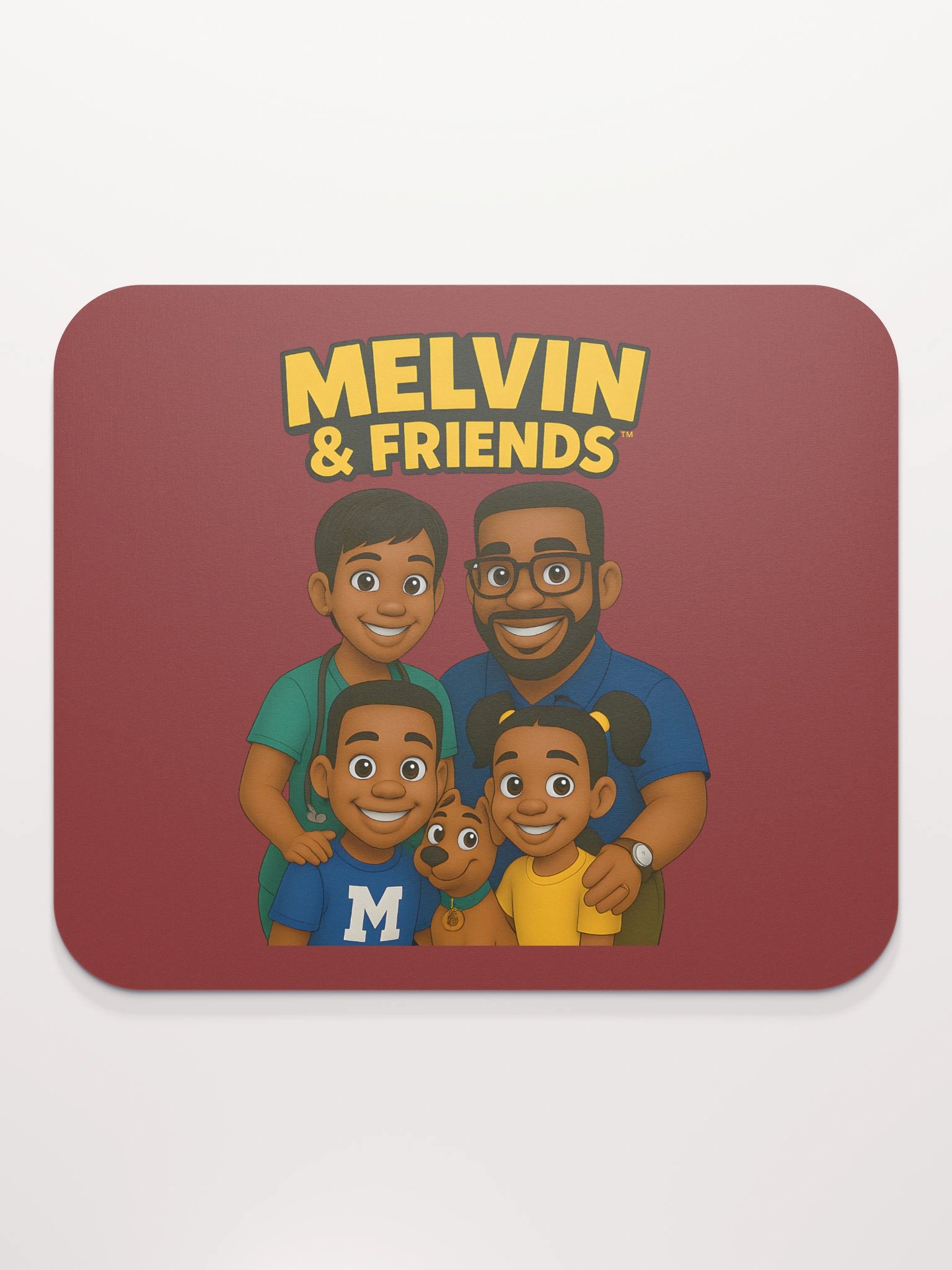 Melvin & Friends Classic Mouse Pad — Family Edition product image (2)