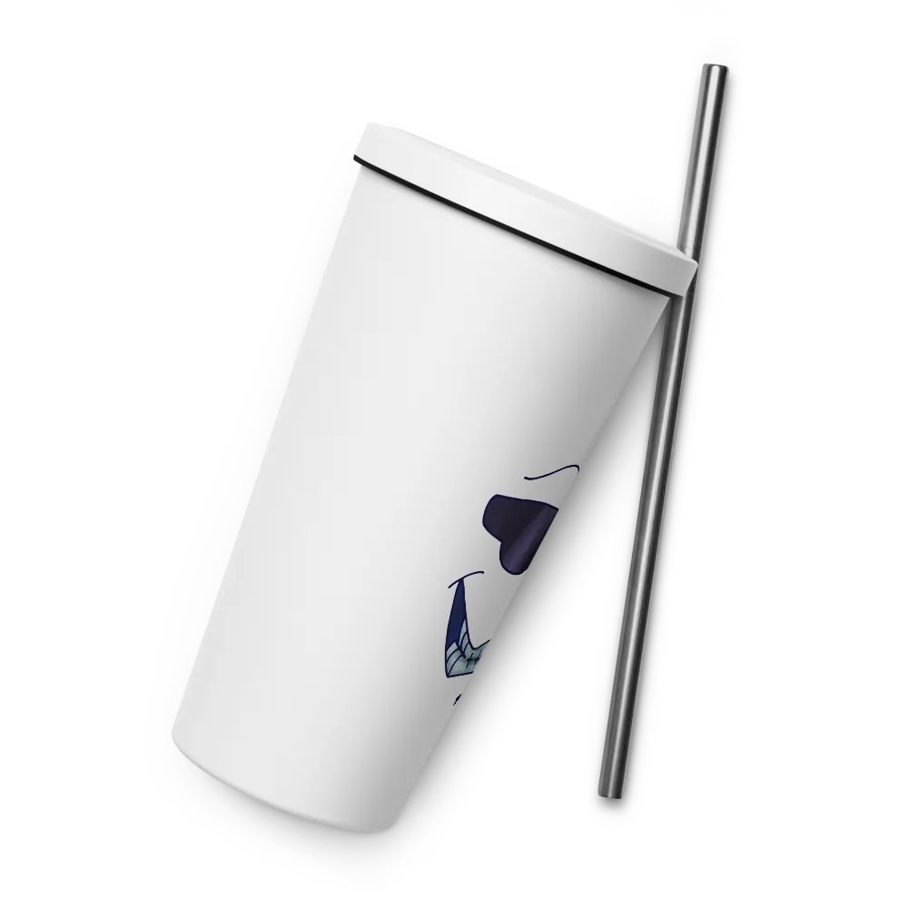 'Cweemy Face V2' - Tumbler With Straw product image (9)