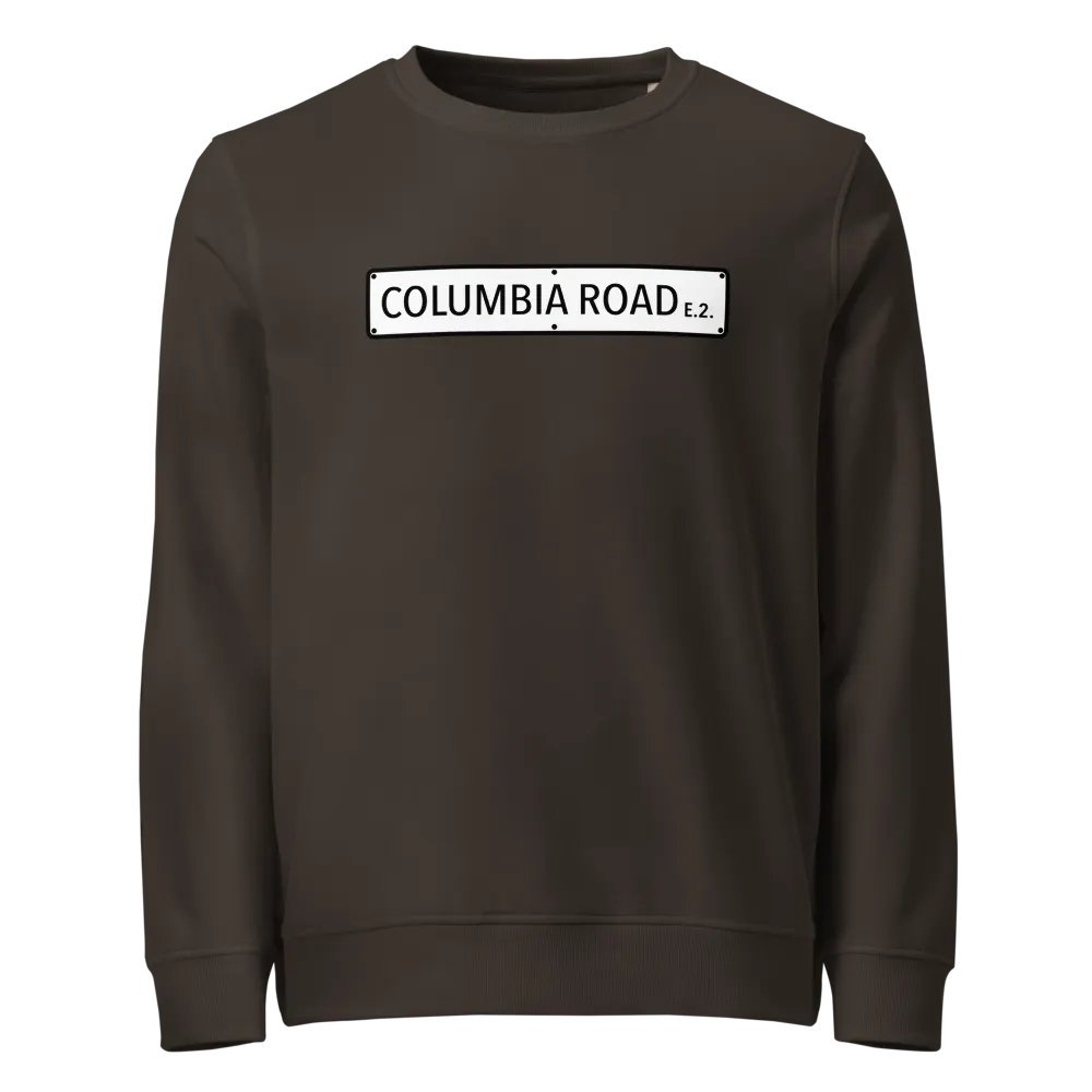 Columbia Road E.2. Unisex Organic Sweatshirt (Grey) product image (1)