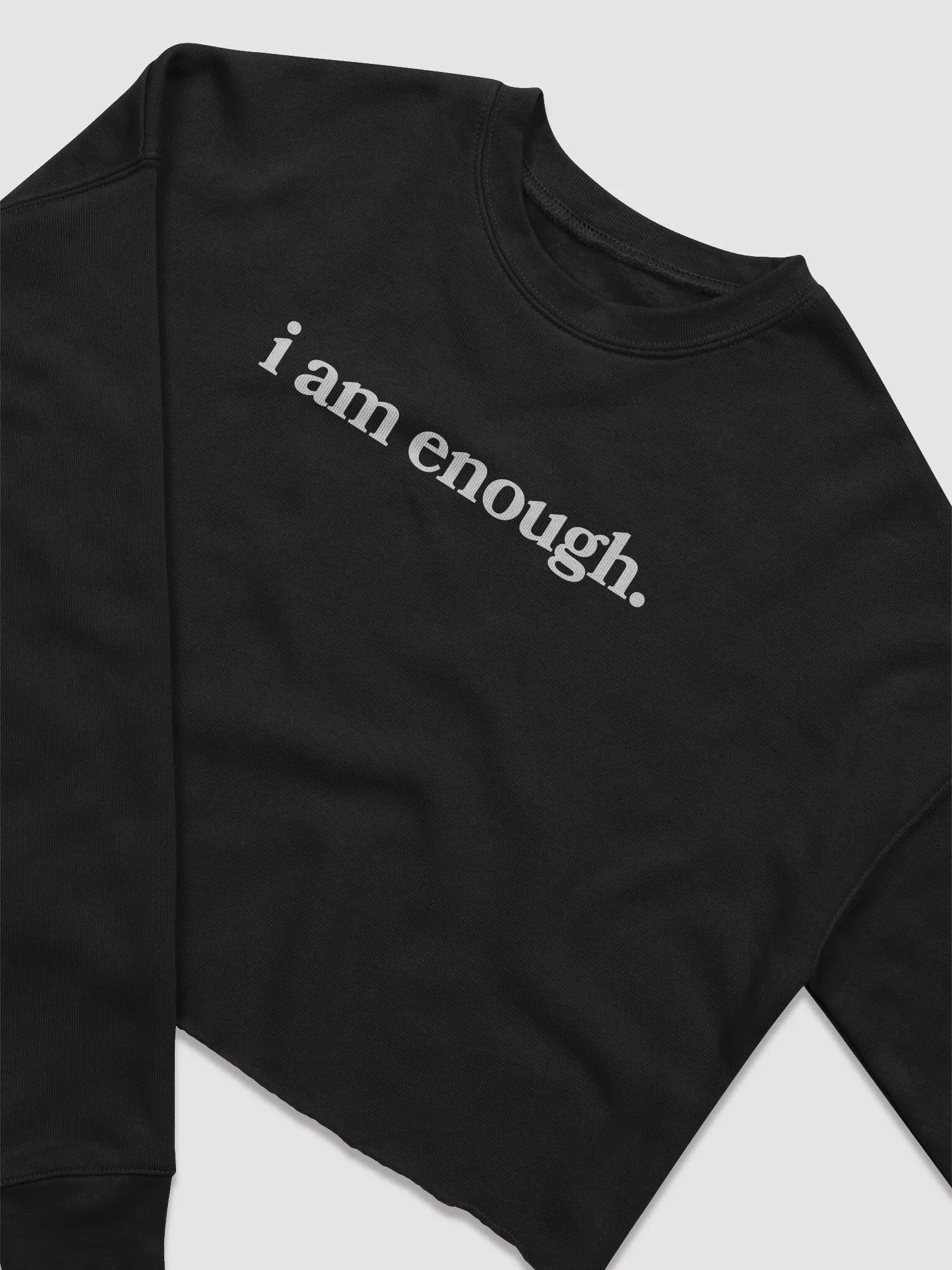 Enough crop sweatshirt product image (5)