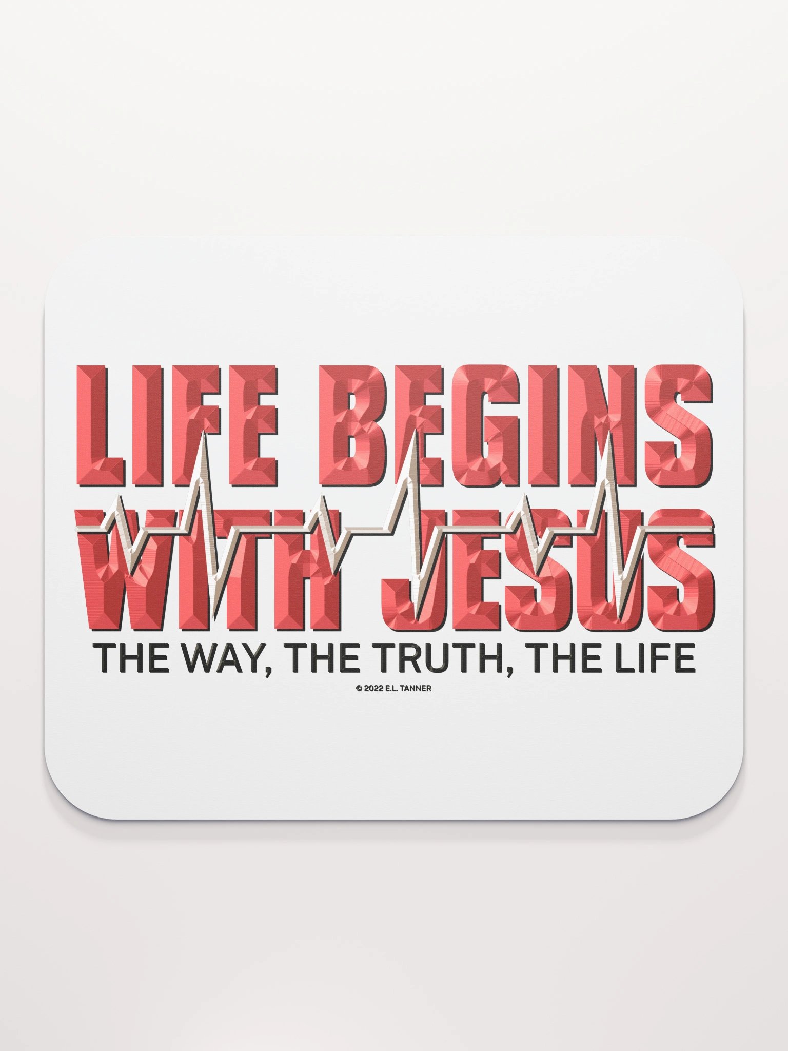 Left Begins with Jesus, Mouse Pad BV product image (2)