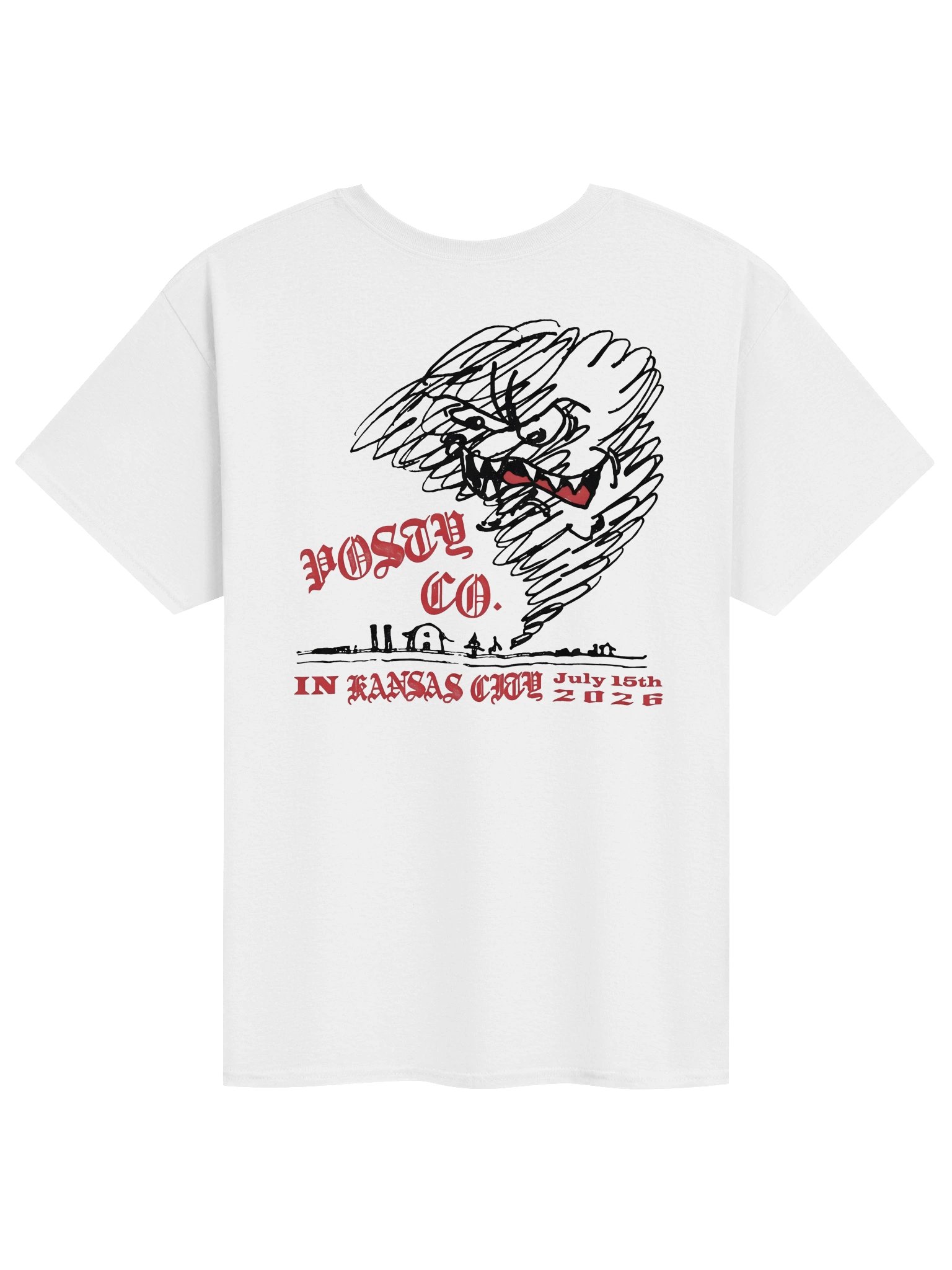 Post Malone Kansas City Big Ass Stadium Tour Merch Tshirt product image (13)
