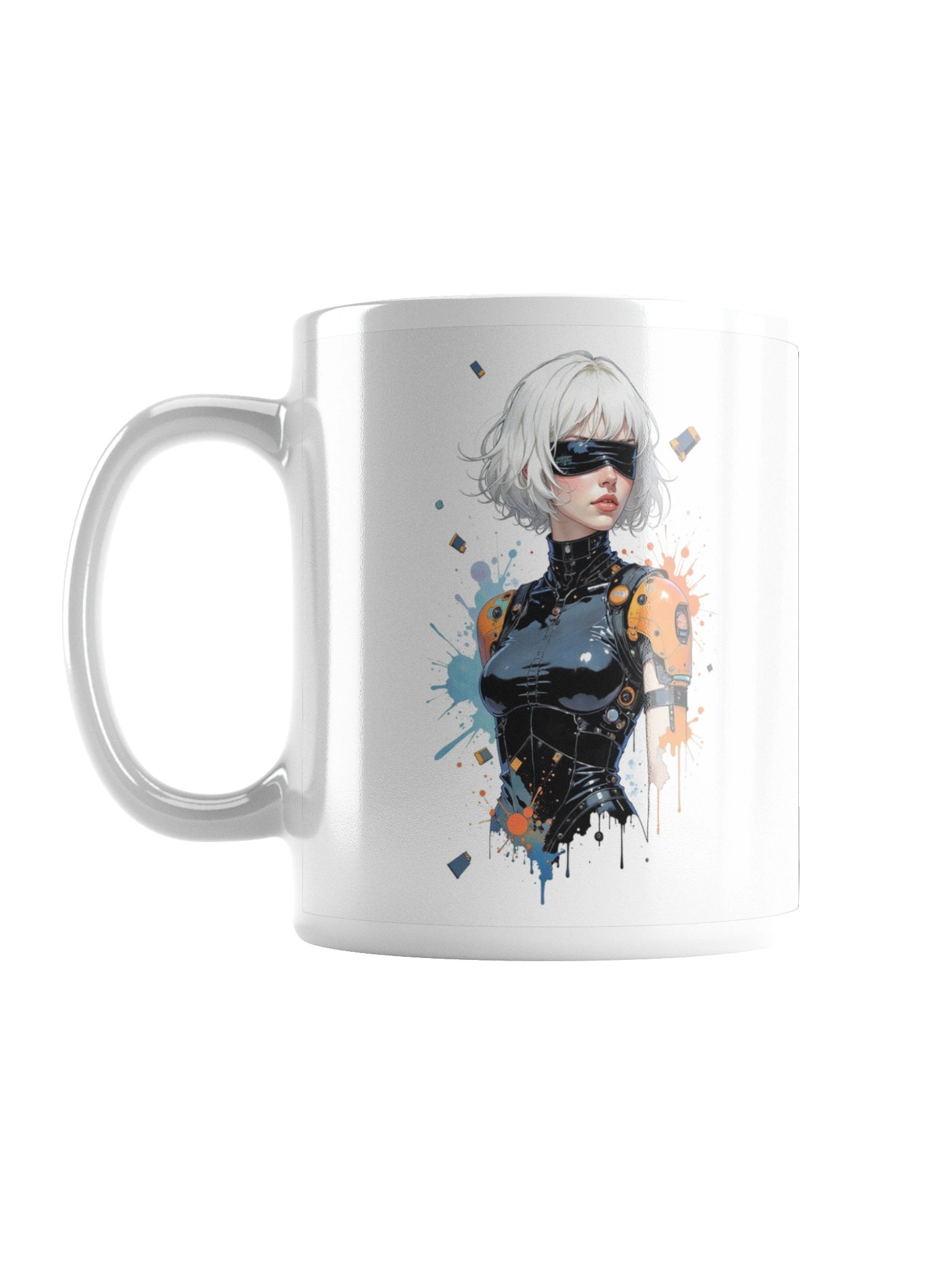 Cyber Android Warrior Coffee Mug product image (1)