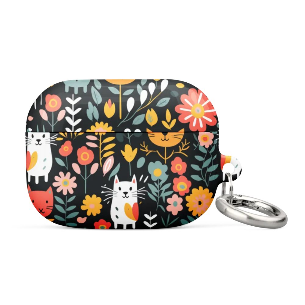 Whimsical Feline Garden All-Over Print AirPods® Pro Gen 1 and 2 Gen 1 and 2, Gen 3 Cases product image (1)