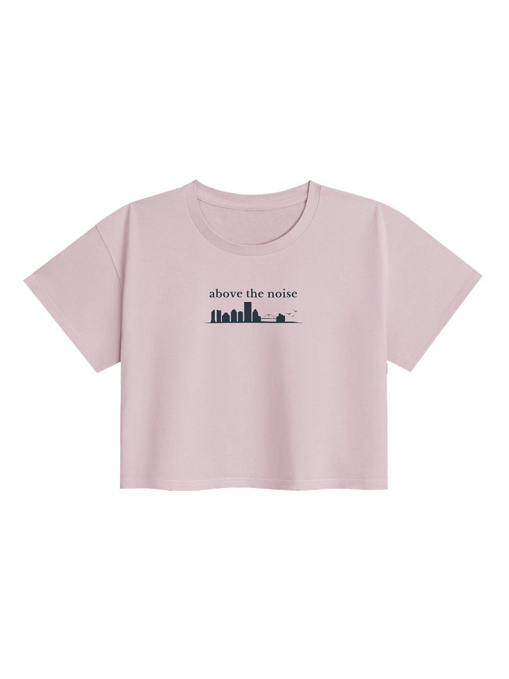 Above The Noise HG Women's Crop Tee product image (1)