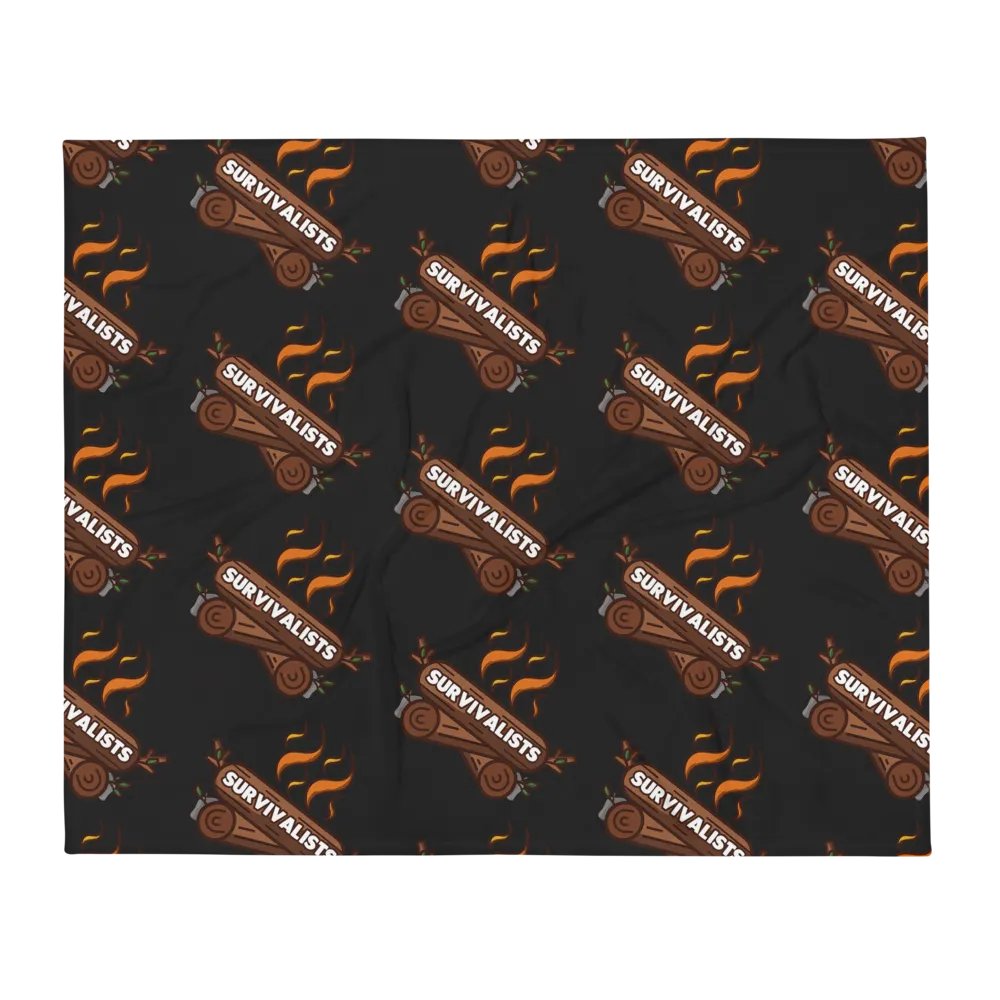 Survivalists Throw Blanket product image (4)