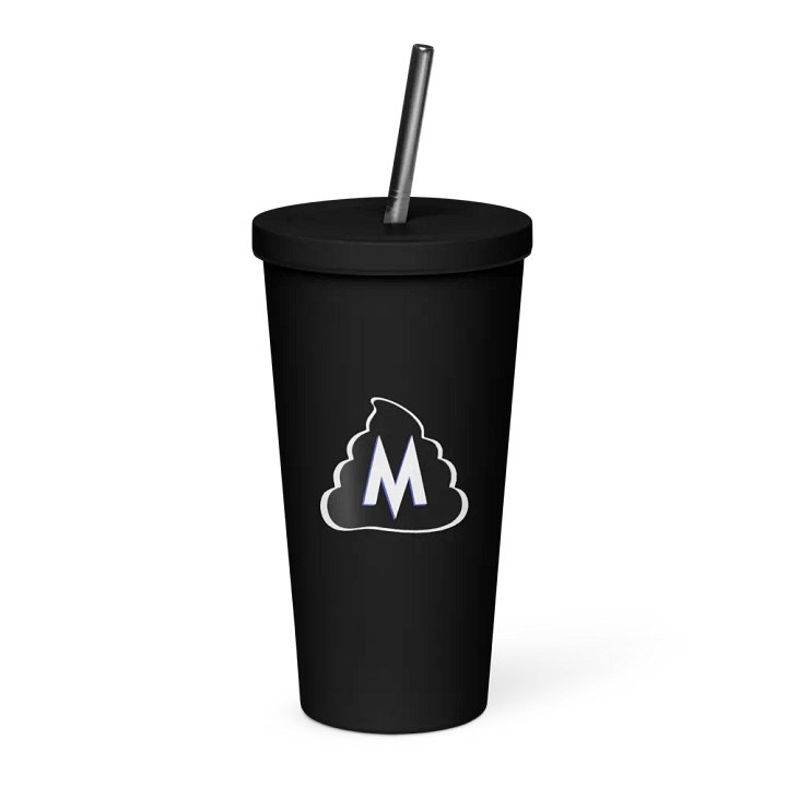 Insulated Tumbler with Straw product image (1)