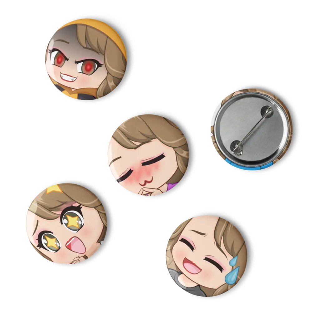 Emote Buttons Set 1 product image (4)