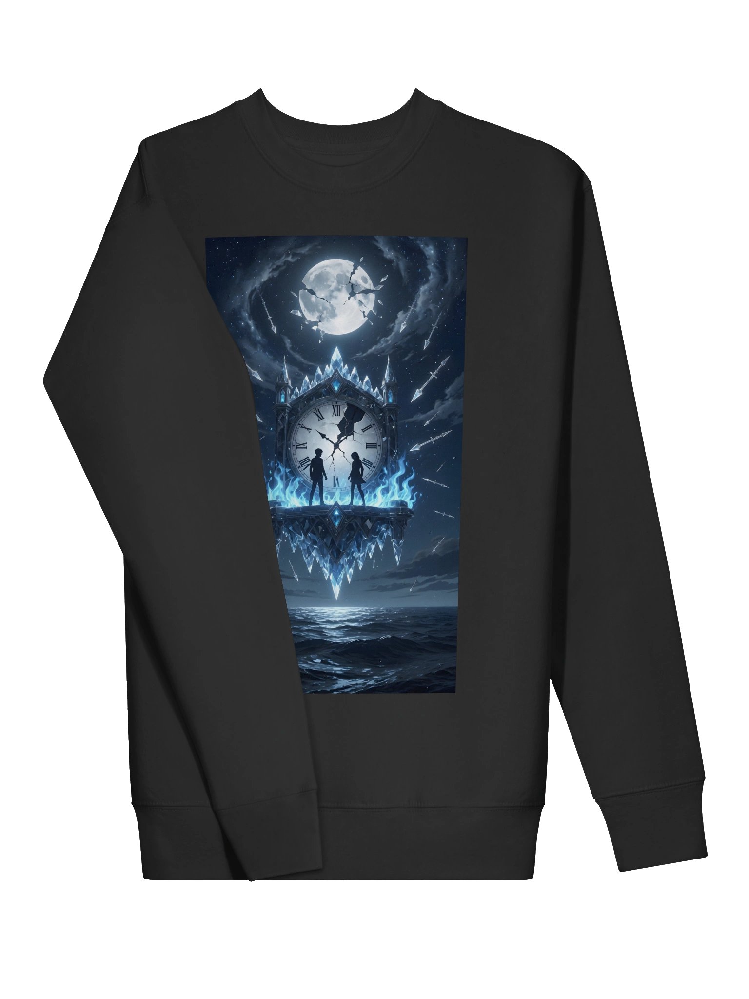 Cracked Moon Clockwork Dream Sweatshirt product image (3)