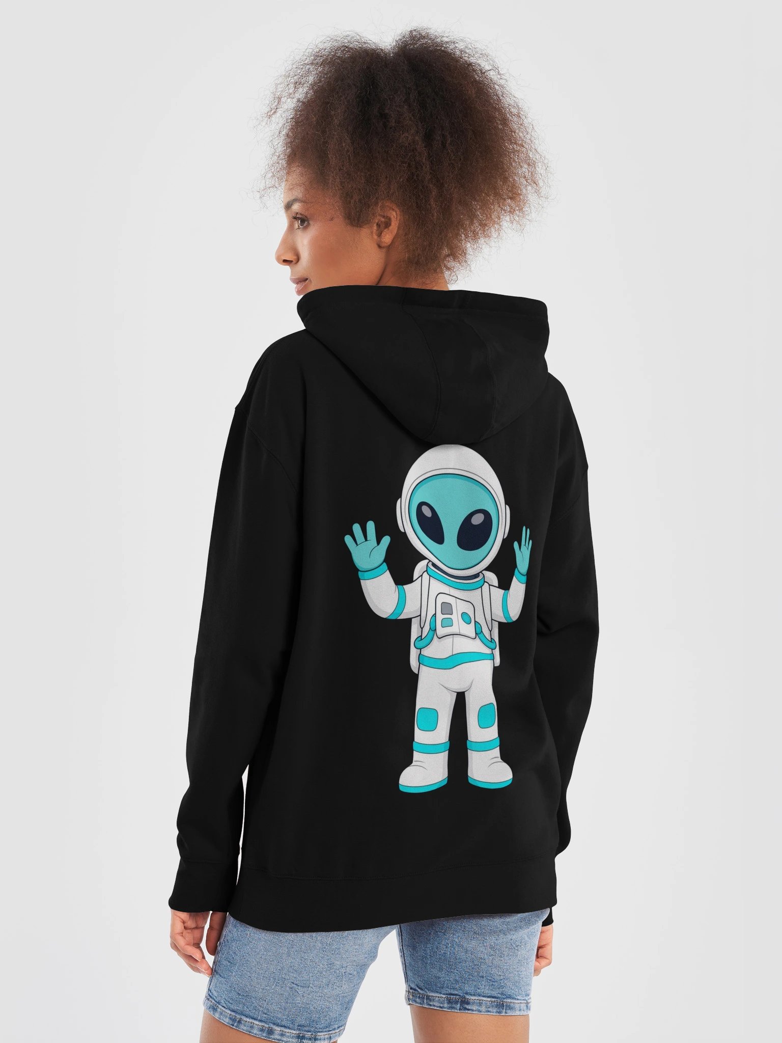 SkiesLIVE Alien Hoodie (Hello) product image (81)