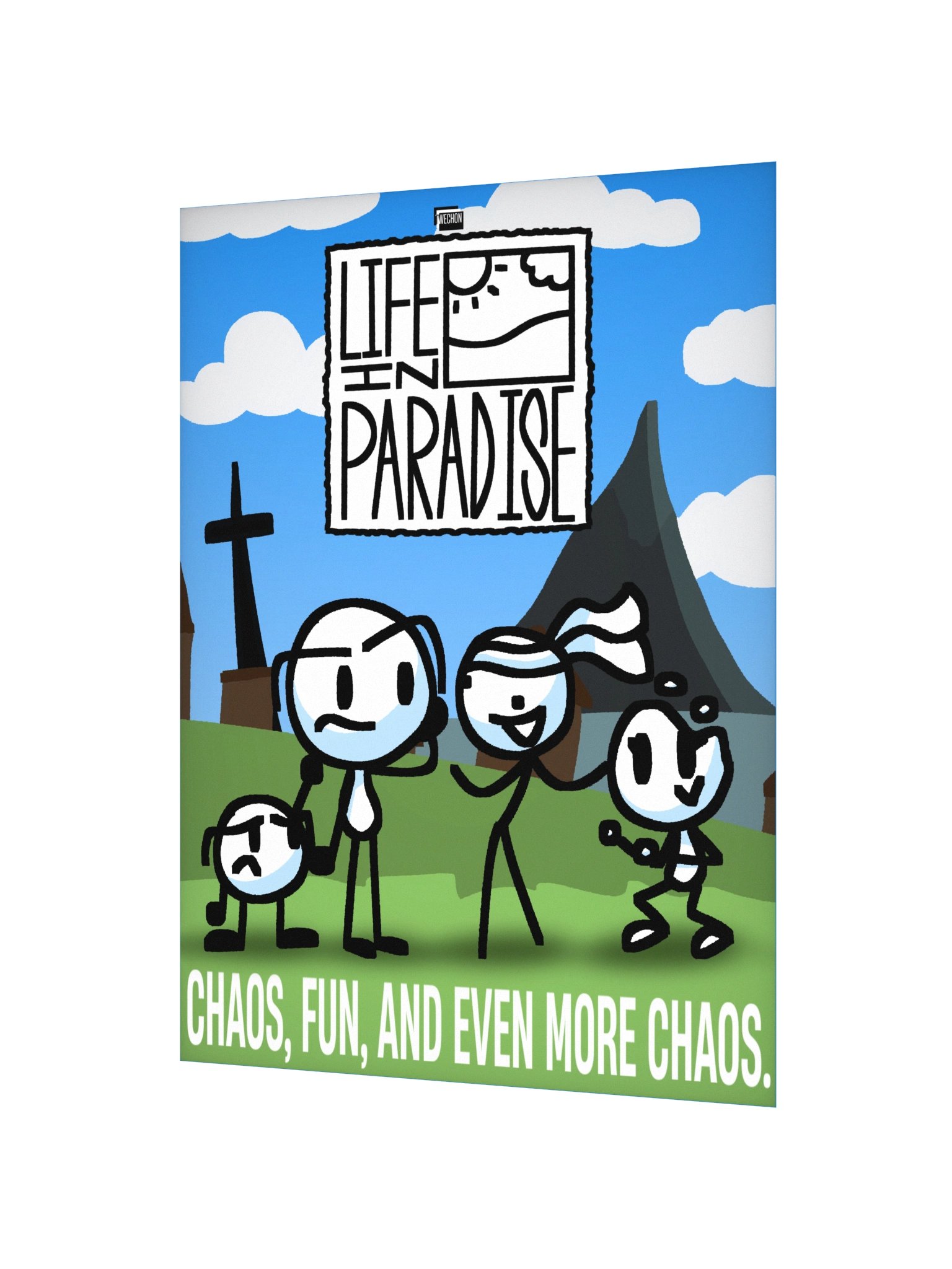 Life In Paradise - Matte Poster product image (2)