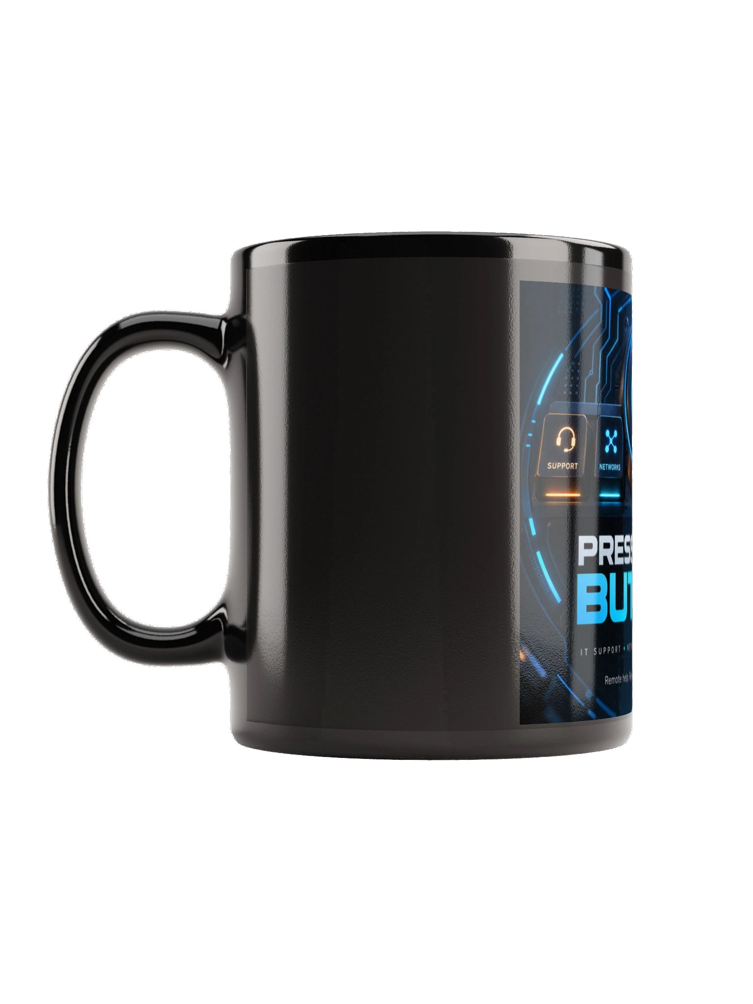 PATB Circuit Black Glossy Mug product image (1)