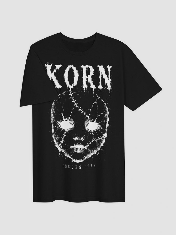 Korn Issues 1999 T-Shirt | Stitched Doll Face Graphic Tee product image (2)