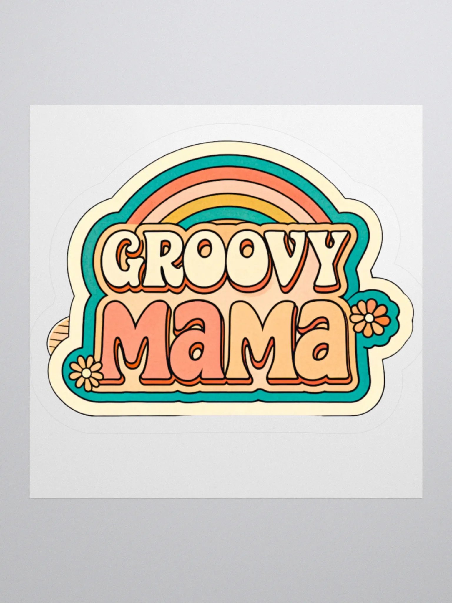 Retro Groovy Mama Sticker Set product image (1)