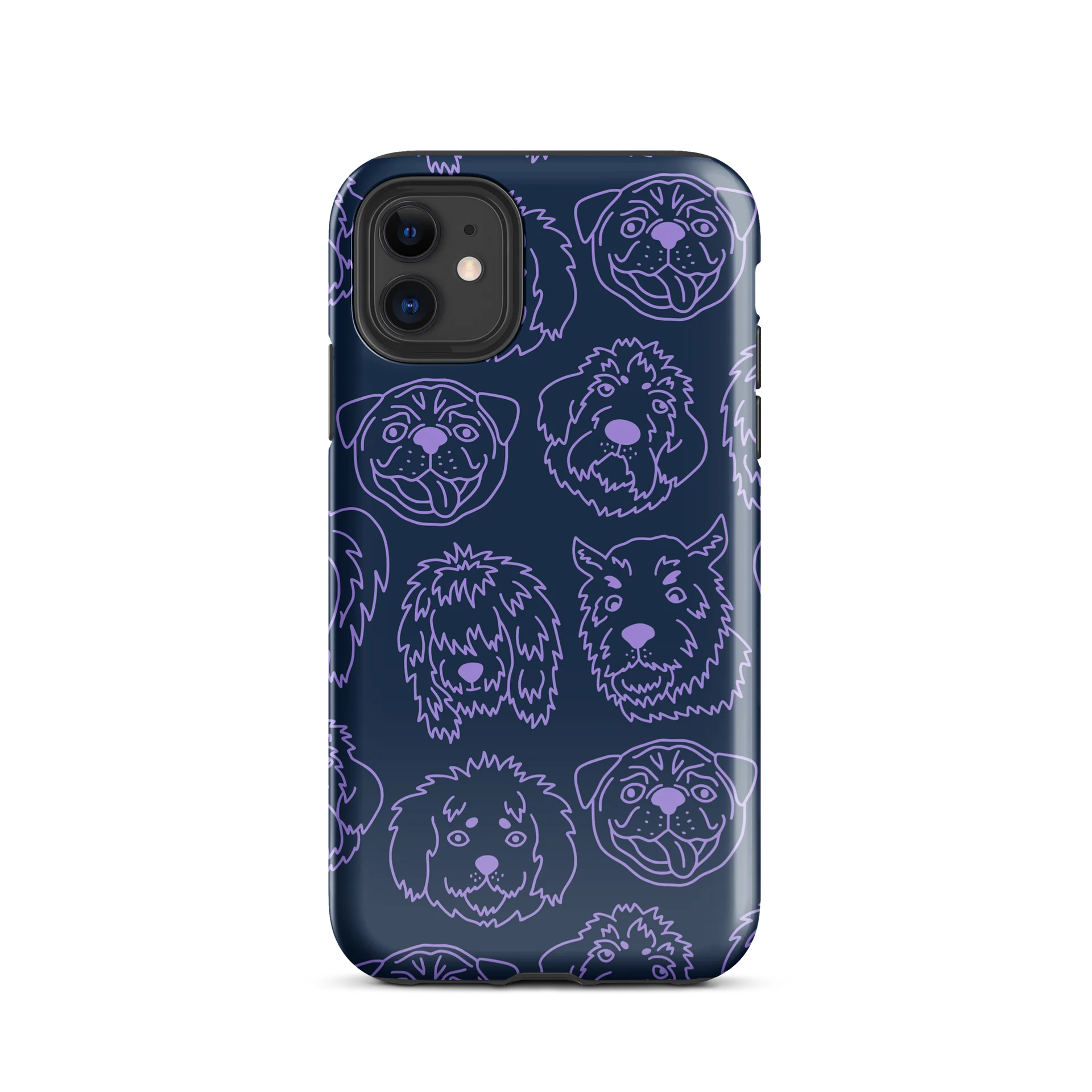Funny Heads of Dogs Breeds Tough iPhone Case product image (2)