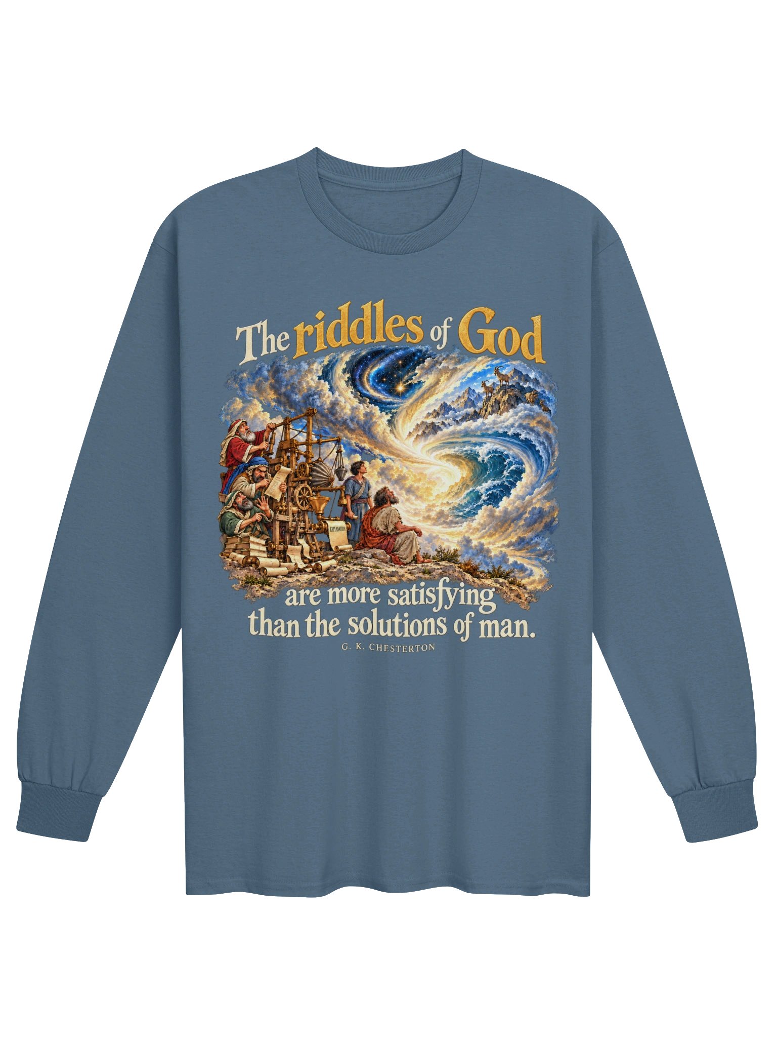 Riddles of God Long-sleeve T-shirt product image (25)