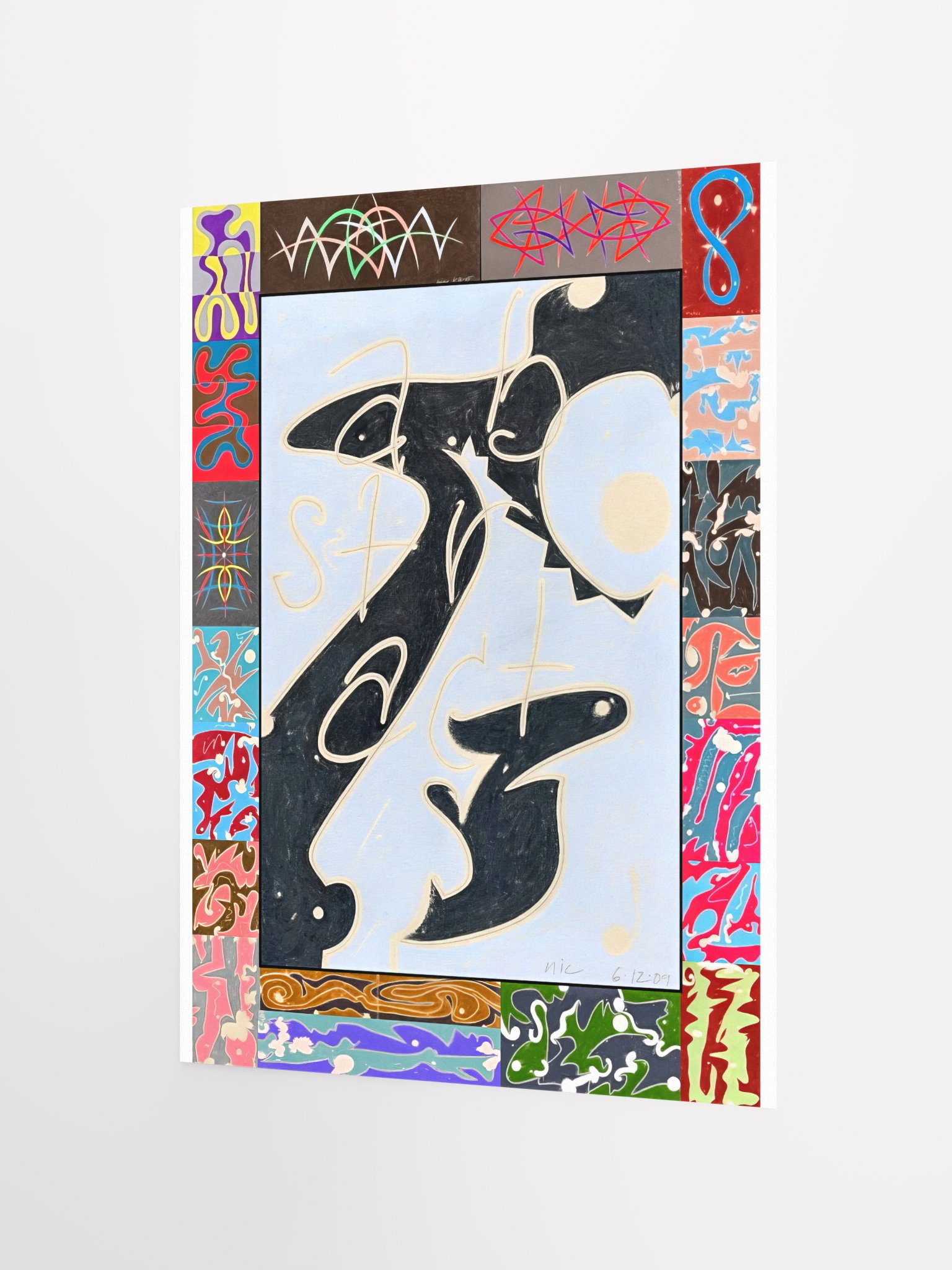 Abstract poster 2009 print product image (3)