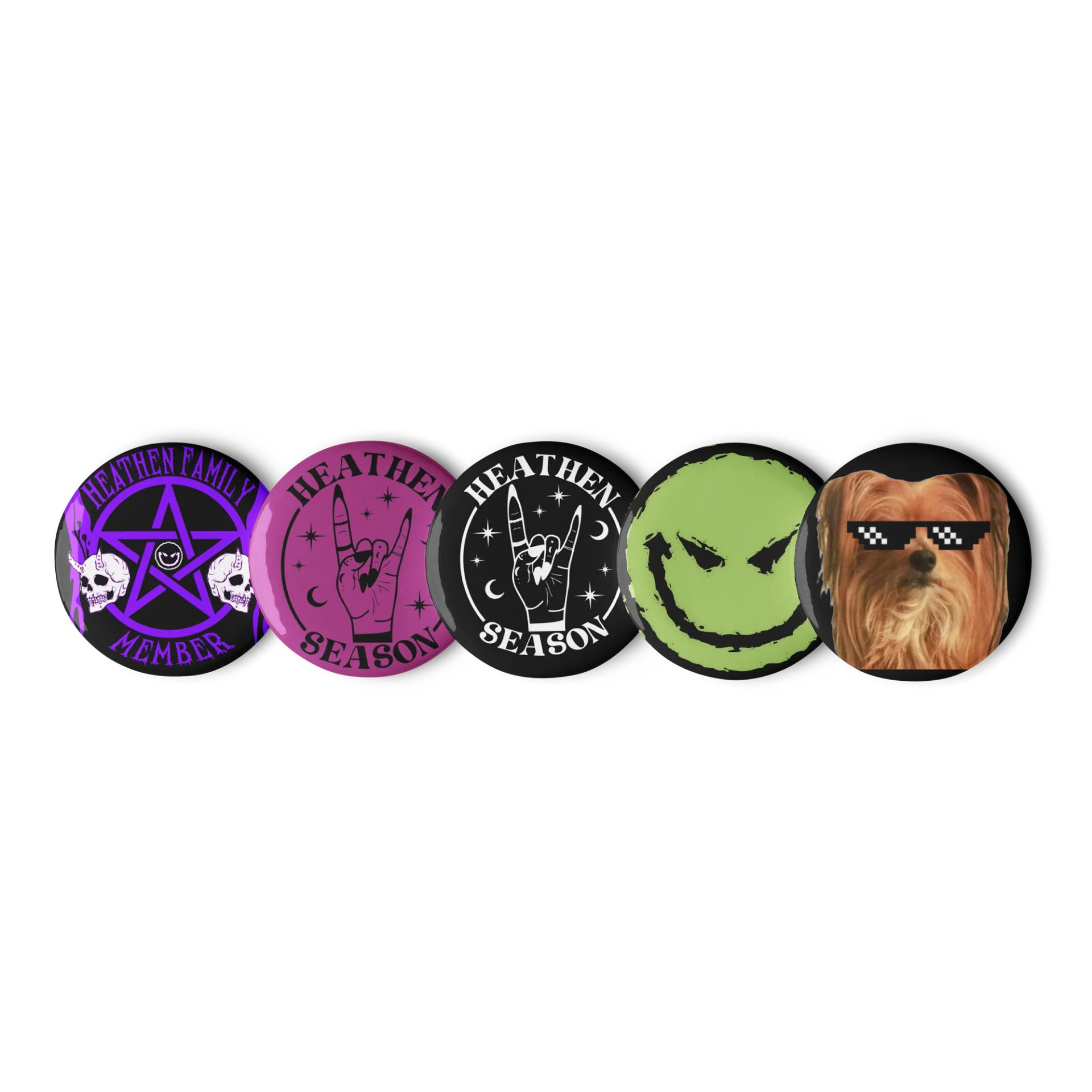Heathen Pin Set #1 product image (1)