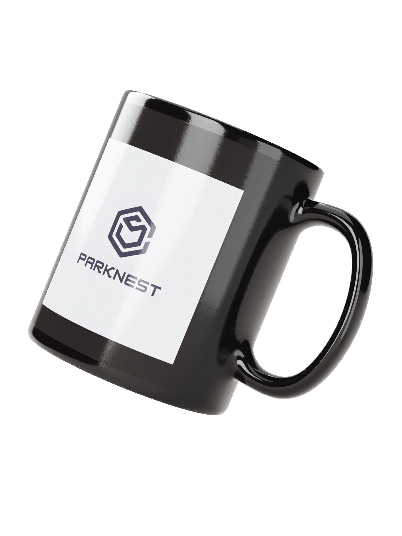 Black mug product image (4)