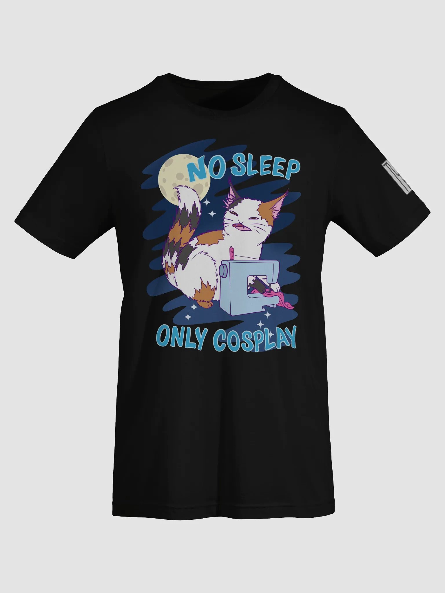 No sleep only cosplay T-shirt product image (68)