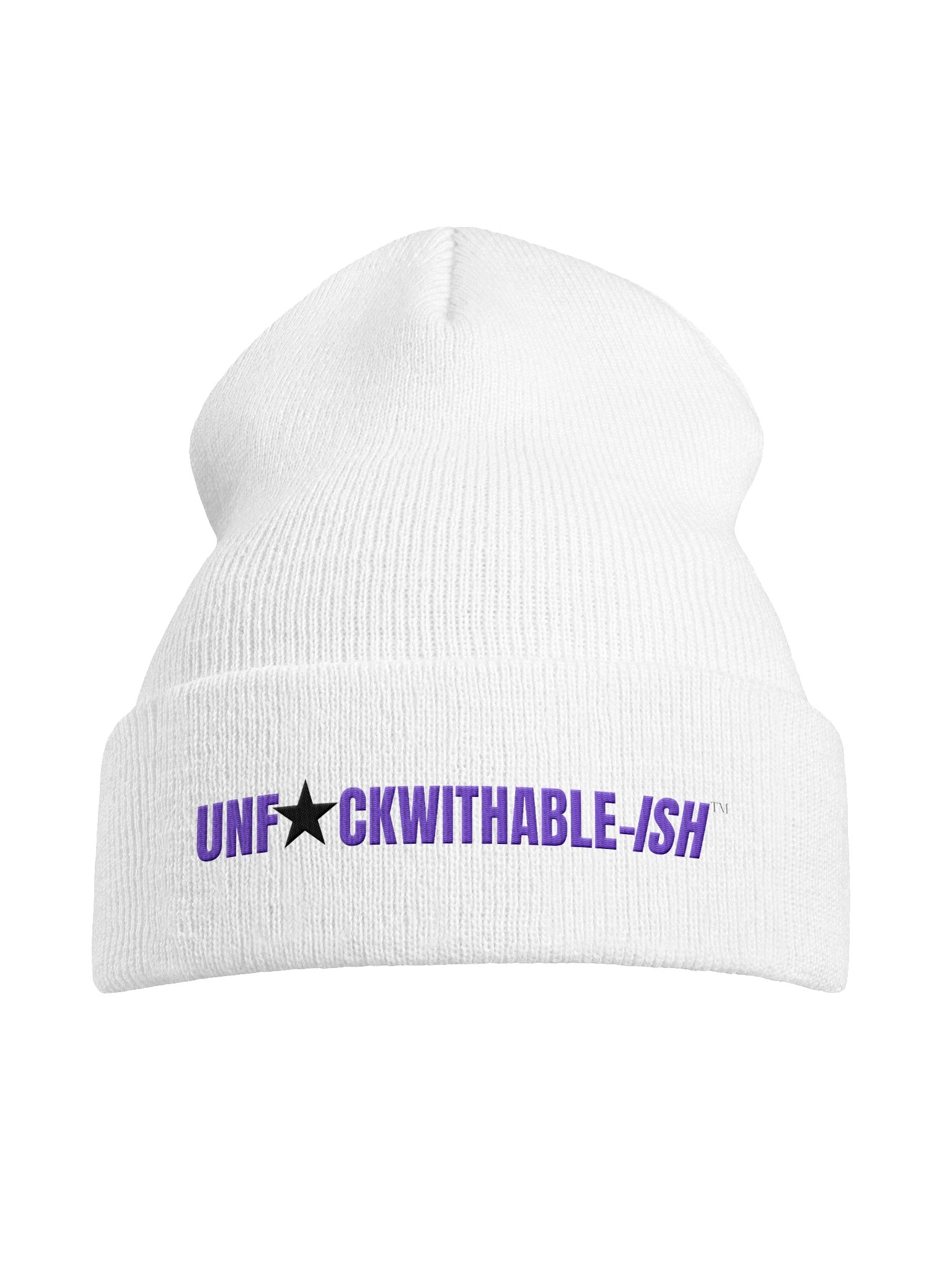 UNF★CKWITHABLE-ISH™ Lifestyle Brand Unisex Beanie product image (4)