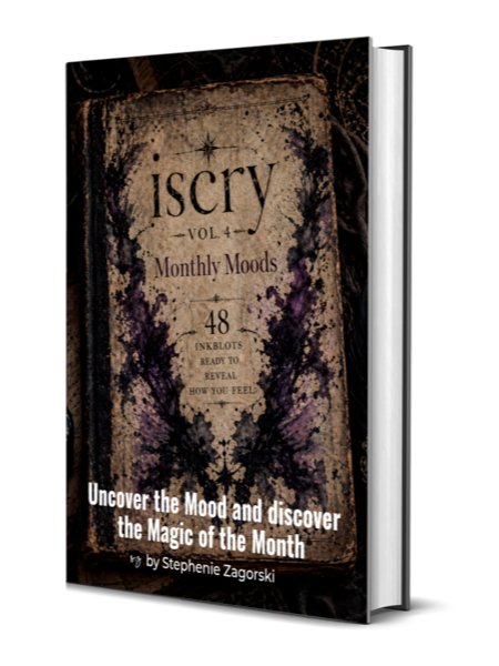 iScry vol. 4 MONTHLY MUSES | 48 inkblots | eBook/PDF product image (3)
