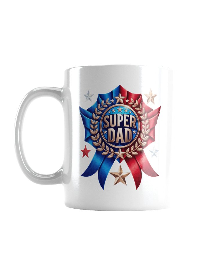 Super Dad Badge Coffee Mug product image (3)