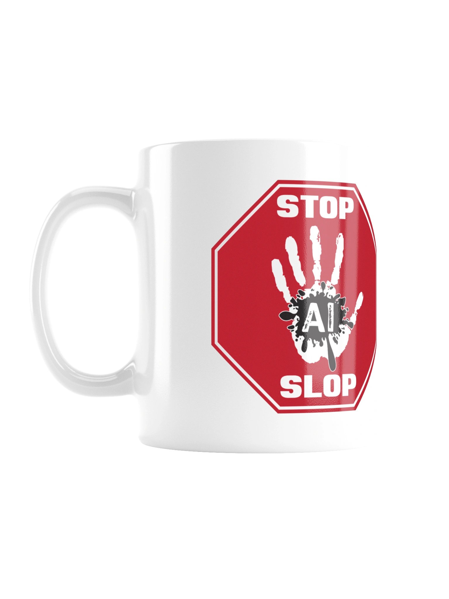 "Stop AI Slop" Coffee Mug product image (1)