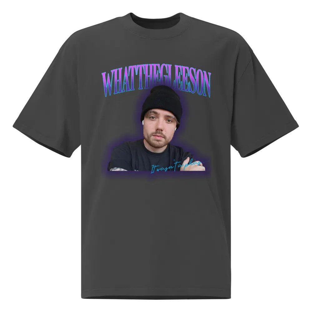 WhatTheGleeson 90s Bootleg Oversized T Shirt product image (1)