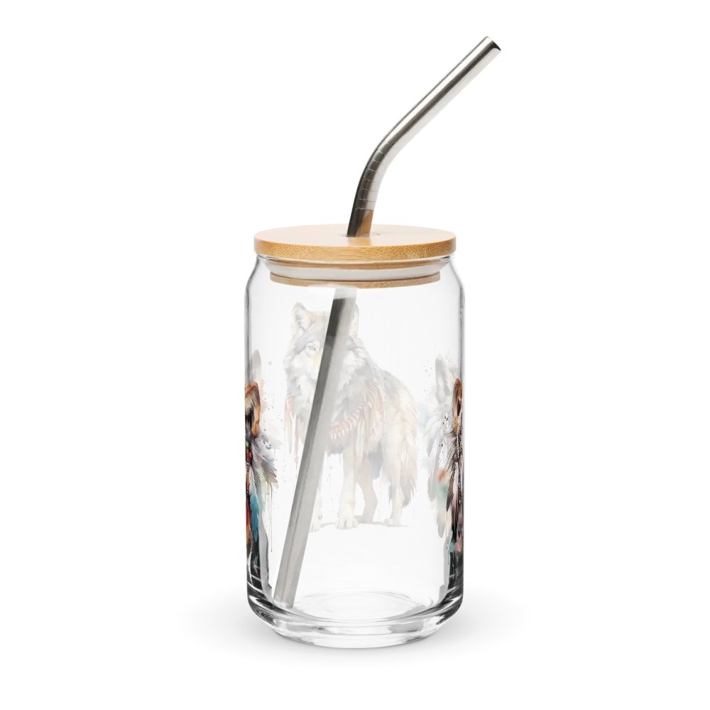 Spirit of the Wolf Pack Can-Shaped Glass product image (2)