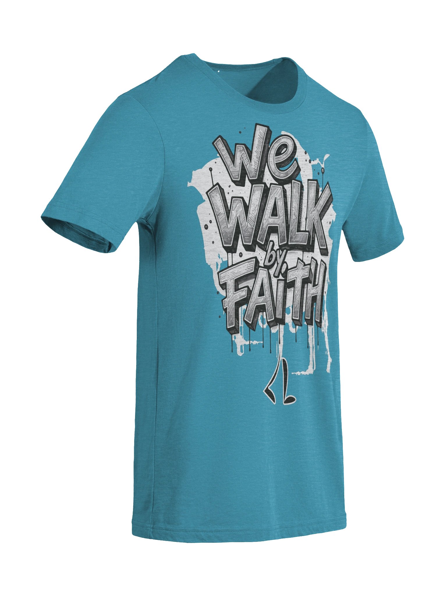 We Walk by Faith T-shirt product image (4)