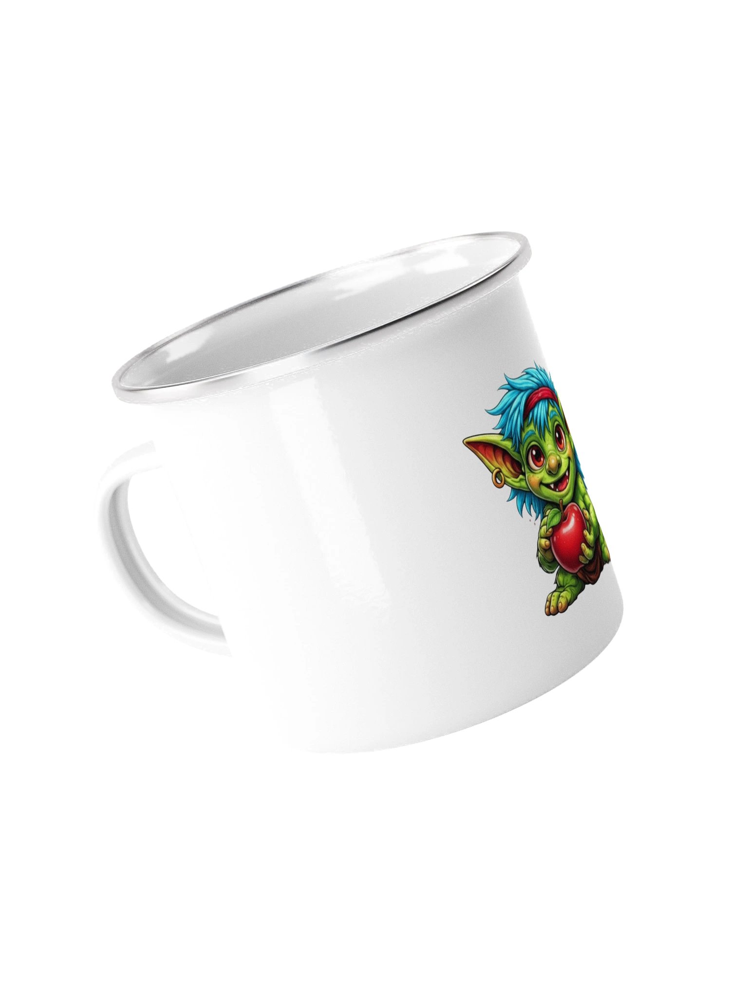 Cherry Arcade Goblin Enamel Mug product image (4)