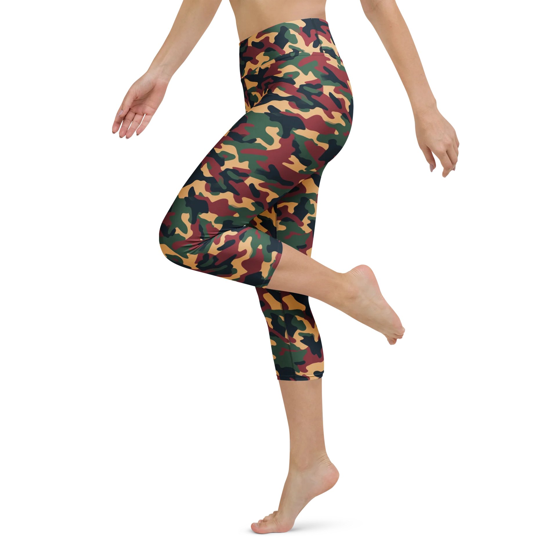 Autumn Camo Capri Leggings product image (6)