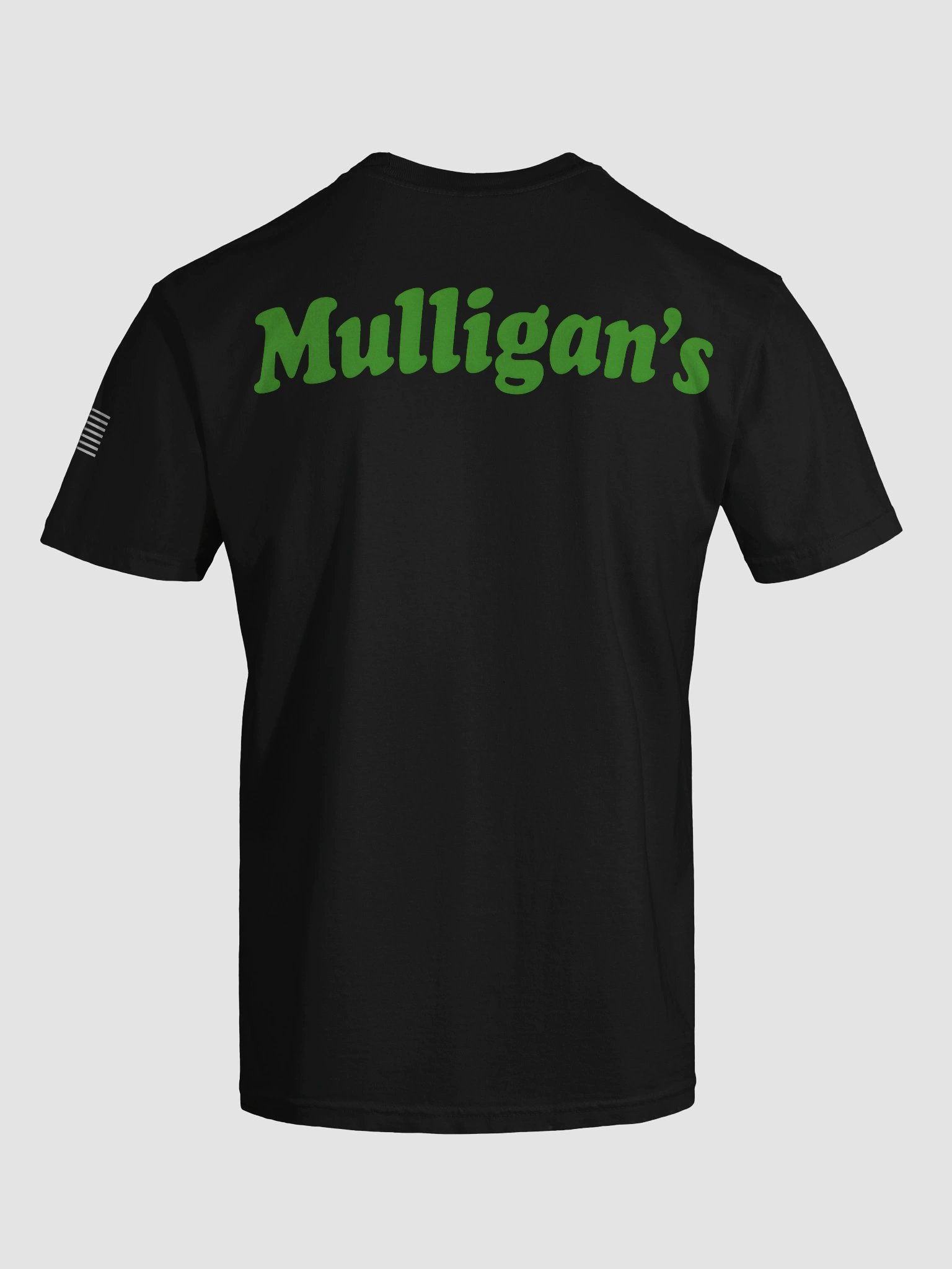 Mulligan’s Minimal Green Logo Tee product image (7)