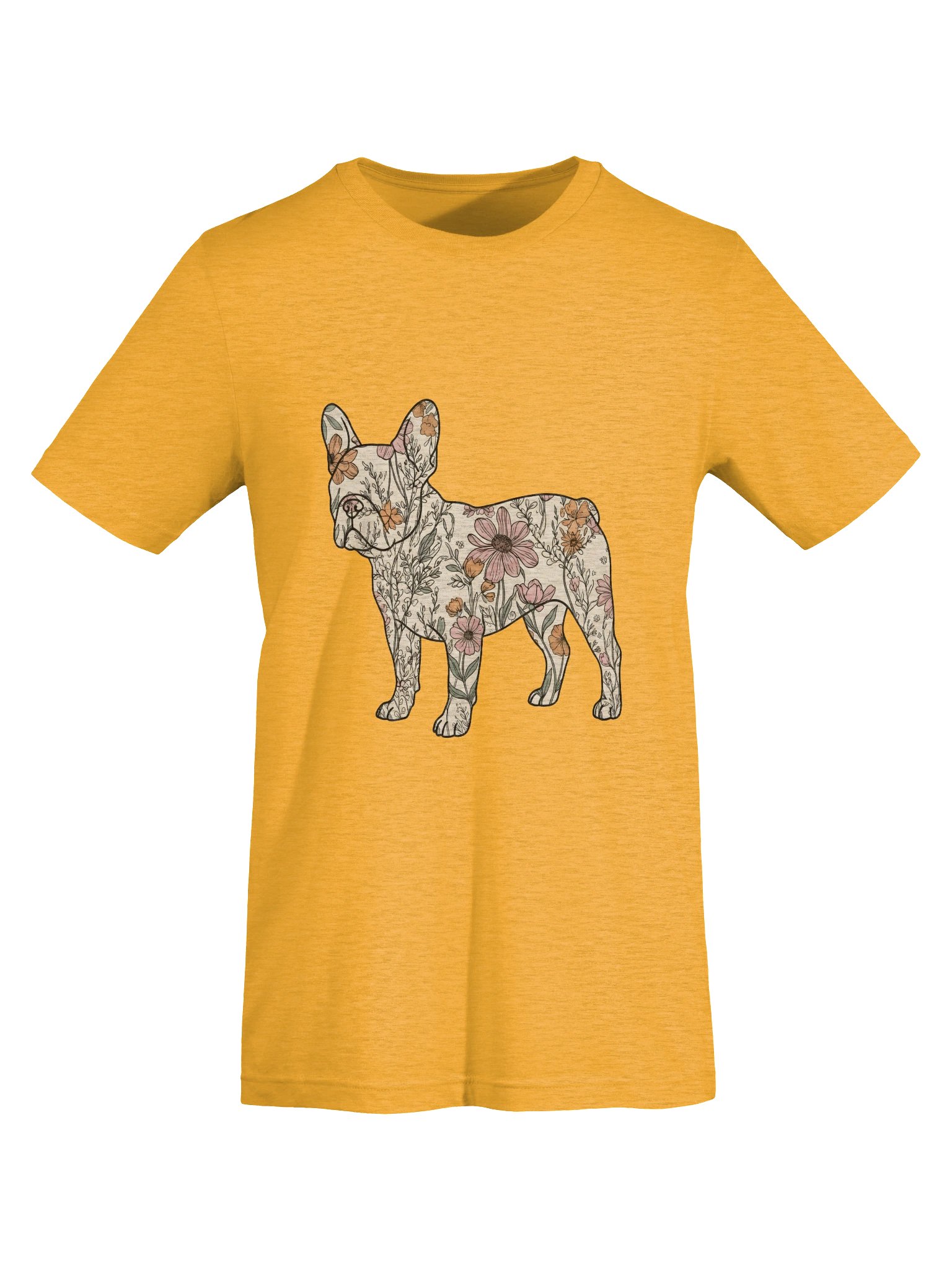 El Dorado Atelier T Shirt - Floral French Bulldog Design product image (4)
