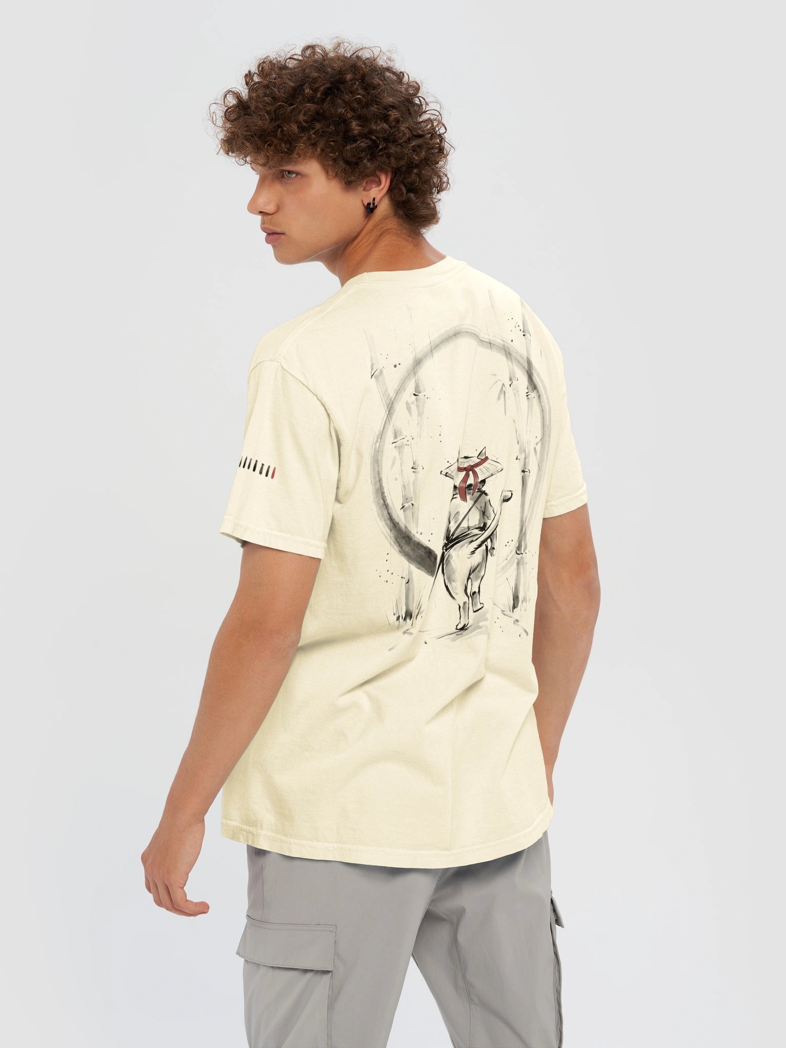 SUMI Ink Tee — Ivory product image (6)