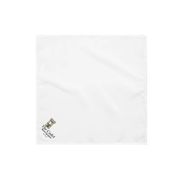 Cadet Newspaper Scarf/Bandana (white) product image (1)